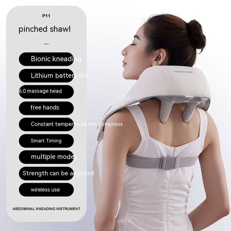 Oblique Muscle Shoulder And Neck Massager Clip Kneading Electric Oblique Muscle Shoulder And Neck Massager Clip Kneading Electric